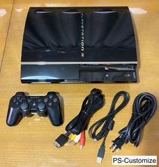 PS3 CECHA00 HDD 500GB換装 プロードライザ交換済＆オーバーホール済 内部ファンコンカスタム、CELL/RSX低電圧化 YLOD対策特製品