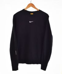 ナイキ NIKE × ノクタ NOCTA CS クルー フリース スウォッシュ ロゴ FN8161-010 スウェット ブラック Sサイズ 103MT-2337