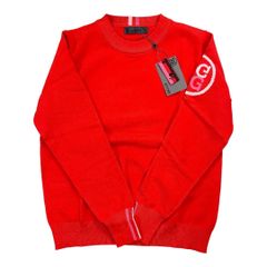 coco 未使用品 ジーフォア G/FORE レディース ニット 38(M) ピンク系 長袖セーター ゴルフ G/FORE レディース 長袖 トップス セーター（ピンク）