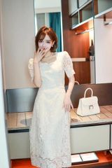 胸元のフリルがオシャレなマーメイドイブニングドレス♩.• 25年新作 新品未使用 胸元のフリルがオシャレなマーメイド