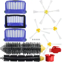 【迅速発送】BBT 692 ロボット掃除機 693 ルンバ600シリーズ消耗品 694 フィルター 600 ブラシ 620 メインブラシ 691 フレキシブルブラシ 641 エッジクリーニングブラシ 671 部品 642 サイドブラシ 630 交換 11点セッ