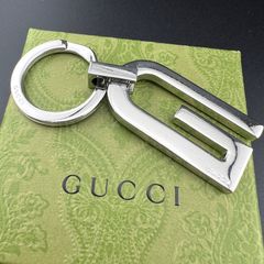 GUCCI グッチ キーホルダー キーリング Gロゴ シルバー