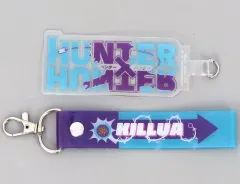 【中古】携帯サプライ キルア=ゾルディック ストラップ付きフォンタブ/ネックストラップ＆ステッカーアソート(フォンタブ) 「一番くじ HUNTER×HUNTER CHMERA ANT 2」 I賞