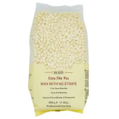 たっぷり 脱毛ワックス 粒状ハードワックス 500g ブラジリアンワックス クリームのサムネイル