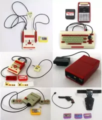 【中古】トレーディングフィギュア 全6種セット 「SR NINTENDO HISTORY COLLECTION ファミリーコンピュータ編 改訂版」