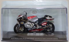 新品 1/24  チャンピオンバイクコレクション APRILIA ２５０ MARCO MELANDRI 2002 240001027682