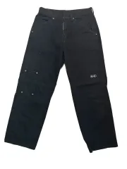 サグクラブ ブラックワークパンツ ボタン付き THUG CLUB（サグクラブ）中古・古着オンライン通販 | Kindal