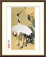 「孔雀」　瑞光　掛け軸 掛軸 共箱あり Yahoo!オークション -「掛け軸 孔雀」(花鳥、鳥獣) (日本画)の