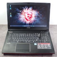 MSI GE62 Apache 、16 GBメモリ、Windows 11、GeForce GTX 960M、ゲーミングノート