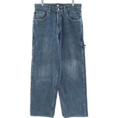 古着 90年代~ トミーヒルフィガー TOMMY HILFIGER JEANS デニムペインターパンツ メンズw32相当 ヴィンテージ/eaa417617