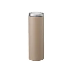 新品 サーモステンレスボトル ライト 300ml | スリムボトル 魔法瓶 真空二重構造 保温 保冷 水筒 プレゼント ギフト くすみ アースカラー 父の日 母の日 スリム (ベージュ)
