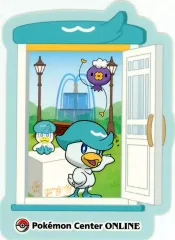 【中古】シール・ステッカー クワッス おとどけ!ステッカー 「ポケットモンスター」 ポケモンセンターオンライン ミニゲーム ピカチュウ賞
