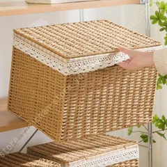 たのメル便極美品アンティーク6段籐ラック押し入れ たのメル便極美品アンティーク6段籐ラック押し入れ