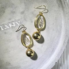 きれいめ.•♬揺れるゴールドピアス・イヤリング