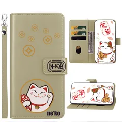 【新着商品】Google Pixel 8 ケース 手帳型 招き猫 グーグルピクセル8 ケース 幸運な猫 Google Pixel 8 カバー 手帳型 Googleピクセル8 ケース かわい高級PUレザー財布型スマホケース カード入れ収納 スタンド機能 ピクセル