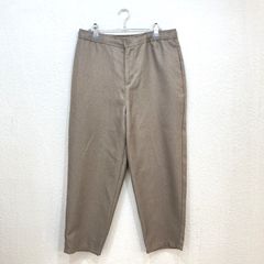 【完売商品】【入手困難】 アイテムズアーバンリサーチ ITEMS URBANRESEARCH ★カジュアル過ぎないイージーパンツ★ エステル起毛イージーパンツ 【L】 ブラウン 茶色 【ウエストゴム仕様ドローコード付き】 IT07-14Y007
