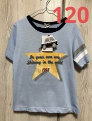 タグ付き　半袖パジャマ　120cm キッズ　ルームウェア　男の子　スター
