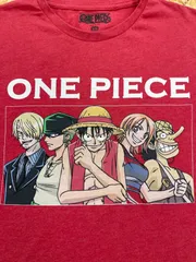 Ｔシャツ　古着　ワンピース　レッド　アニメ　ＸＬ