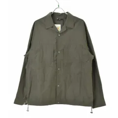 【+J】440372 スーピマコットンオーバーサイズシャツブルゾンジャケット