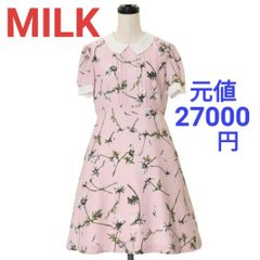 MILK マーガレットブロッサムワンピース ピンク 新品