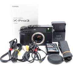 ショット数3293回。★美品★ FUJIFILM フジフイルム X-Pro3 ボディ ブラック