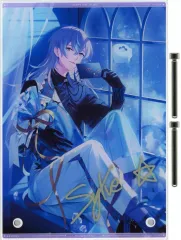 【中古】アクリルスタンド・アクリルパネル [単品] 星導ショウ A5アクリルパネル(複製直筆サイン入り) 「バーチャルYouTuber にじさんじ 星導ショウ 誕生日2024」