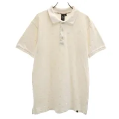 Karl Kani カールカナイ 半袖 ポロシャツ XL 白 鹿の子地 メンズ 古着のサムネイル