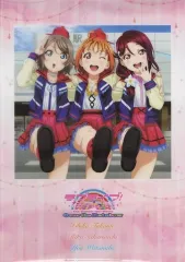 【中古】ポスター B4クリアポスター 高海千歌＆桜内梨子＆渡辺曜 「CD ラブライブ!サンシャイン!! The School Idol Movie Over the Rainbow 僕らの走ってきた道は…/Next SPARKLING!!」 アニメイト購入特典