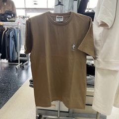 残りわずか‼️原宿ブランド‼️doublesteal ダブルスティール⚫︎半袖　Tシャツ　ミニロゴ　ブラウン　ホワイト　ブラック　M L XL