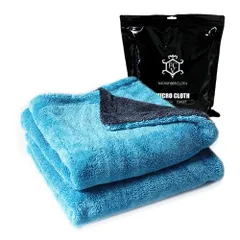 【特売】洗車 タオル 超吸水 厚手 マイクロクロス 両面タイプ 拭き取り 二重構造タイプ コーティング車用 50×80㎝ マイクロファイバー 傷防止 フチ無し