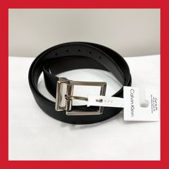 未使用【Calvin Klein】ベルト リバーシブル メンズ ブラック ブラウン
