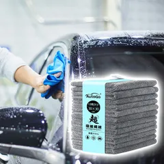 【12枚入】マイクロファイバークロス 吸水タオル 速乾タオル 洗車タオル 30CM*30CM 【100％超極細繊維 最新増量パック】クリーニングクロス ぞうきん 台拭き 贈り物