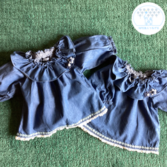 ★エルフィンドール　ブラウス　95サイズ　２枚セット　双子
