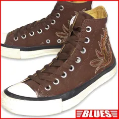 コンバース ハイカット 25 スニーカー CONVERSE 刺繍 X6332