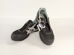 asics/アシックス　スニーカー　25.0　黒【中古品】