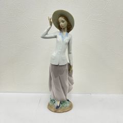 【美品】LLADRO　リヤドロ　No.5682 「春のそよ風」　置物　フィギュリン　陶器