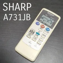 2024年最新】シャープ エアコンリモコン a731jbの人気アイテム - メルカリ