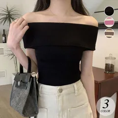 ショルダー セーター ニット レディース トップス 春 夏 オフショル ニットセーター カジュアル ボーダー 無地 オシャレ 肌見せ 肩出し 韓国ファッションshili62