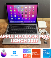 ［良品］Apple MacBook Pro 13inch 2017/Core i5 3.1GHz/16GB/512GB/Windows11/Office 2019/134