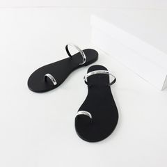 GIUSEPPE ZANOTTI ジュゼッペザノッティ ビジューフラットサンダル