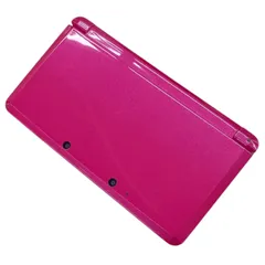 186000 現状品 任天堂 ／ Nintendo ニンテンドー ニンテンドー3DS CTR-001  グロスピンク