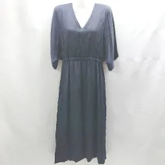 ◇ ⊂ BEAUTY & YOUTH UNITED ARROWS 卒園 卒業 入園 入学 半袖 ロング ワンピース サイズ表記なし ネイビー レディース E  【1502180043918】