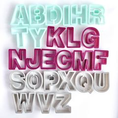 アルファベット・数字クッキーカッターB CKP0005