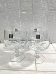 I【未使用・保管品】HOYA ホヤクリスタル ワイングラス4点セット オシャレ 高級感