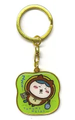 【中古】キーホルダー ハチワレ 信楽たぬき ダイカットキーホルダー 「ちいかわ なんか小さくてかわいいやつ」 滋賀限定