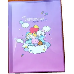 BT21 10ポケット クリアファイル（おやすみ）203836/A4サイズ UNIVERSTAR
