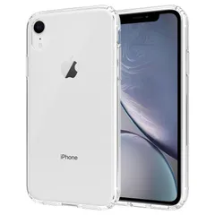 iPhone XR ケース TPU+PC スマホケース iPhone ケース XR黄ばみにくい 耐黄変 耐衝撃 米軍MIL規格 アイフォン XRクリアバックPinLiSheng (クリア, iPhone XR) 0