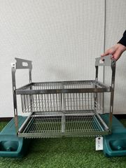 ドラム缶リメイク バーベキューコンロ 鉄筋スタンド付『富山引き取り