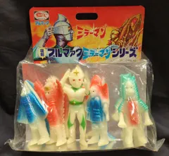 ブルマァク ミニソフビ セット ソフビ ブルマァク ミニ怪獣シリーズ Fセット 復刻 5体セット