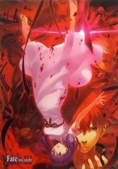 [중고] 포스터(애니메이션) A3 클리어 포스터 재킷 일러스트 [Blu-ray 극장판 Fate/stay night[Heaven's Feel] II.lost butterfly 완전 생산 한정판] 점포 공통 조기 예약 특전